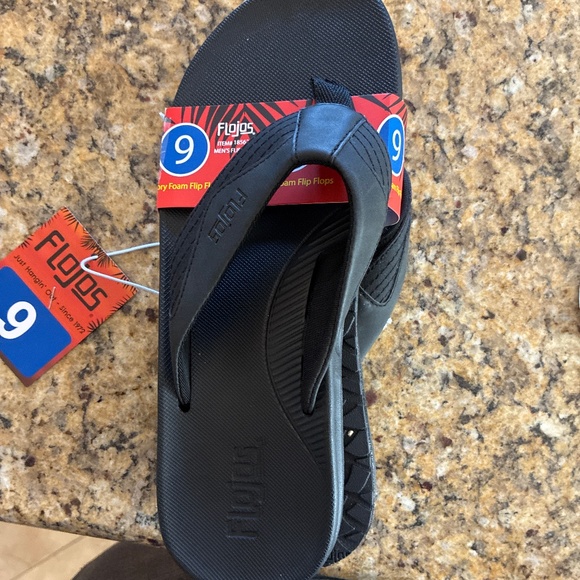 Flojos men’s memory flip flops - Picture 1 of 3